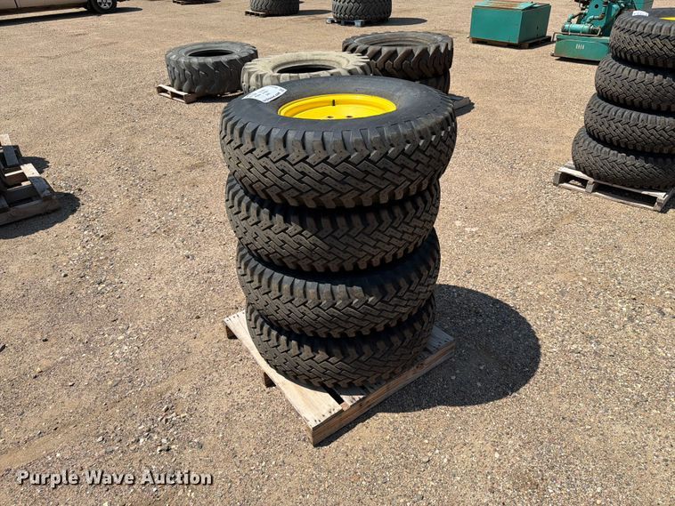 image for item DQ0050 (4) Wolf Paw 9.00-16LT tires and wheels