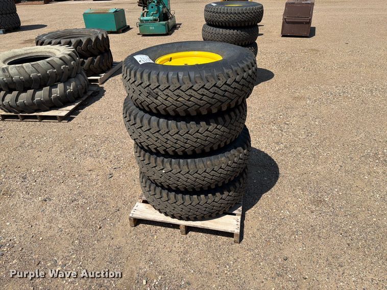image for item DQ0050 (4) Wolf Paw 9.00-16LT tires and wheels