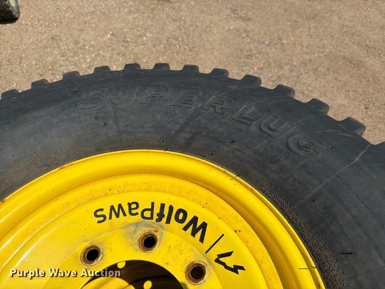 image for item DQ0050 (4) Wolf Paw 9.00-16LT tires and wheels