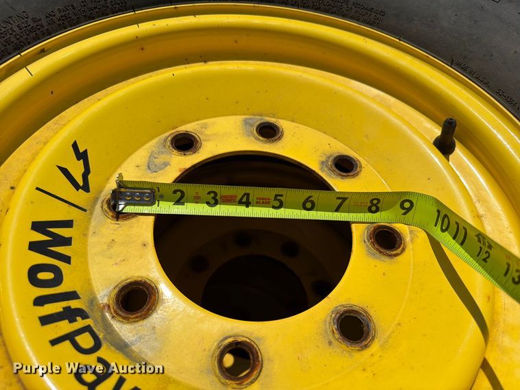image for item DQ0050 (4) Wolf Paw 9.00-16LT tires and wheels