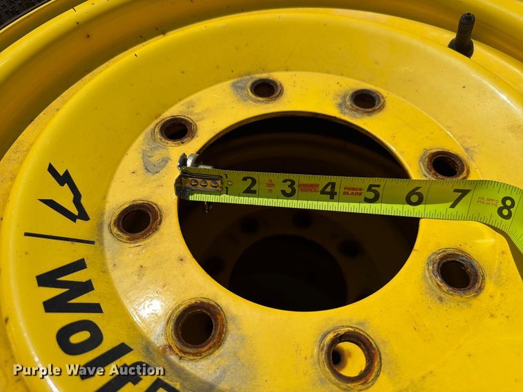 image for item DQ0050 (4) Wolf Paw 9.00-16LT tires and wheels