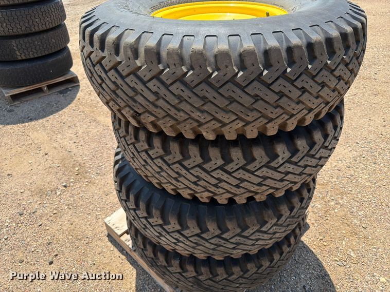 image for item DQ0050 (4) Wolf Paw 9.00-16LT tires and wheels