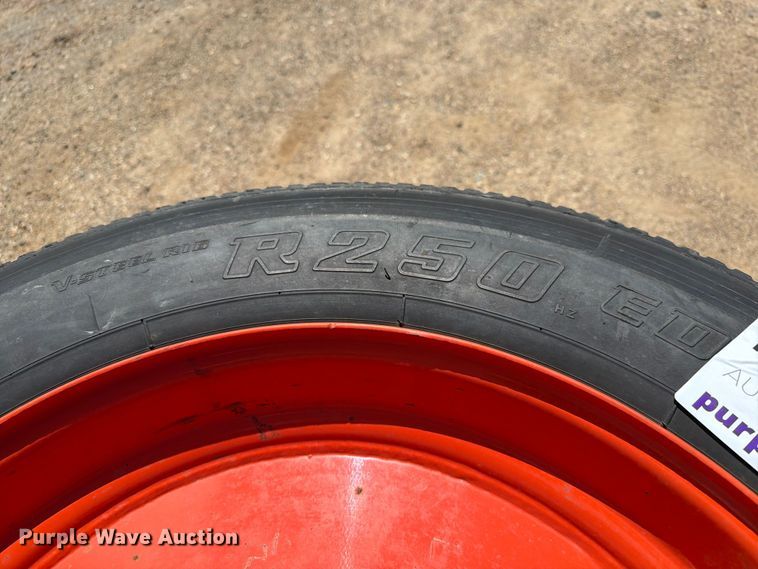 image for item DQ0051 (4) Bridgestone R250 255/70R22.5 tires and wheels