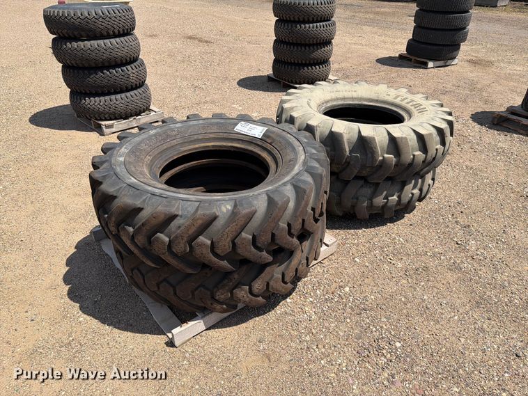 image for item DQ0053 (4) 14.00-24TG tires
