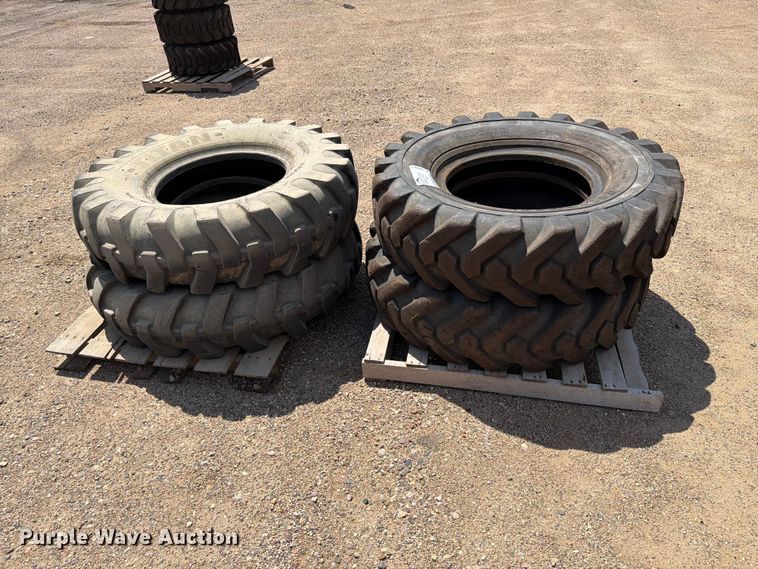 image for item DQ0053 (4) 14.00-24TG tires