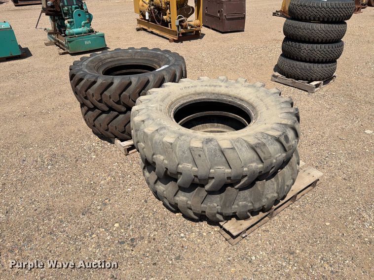 image for item DQ0053 (4) 14.00-24TG tires