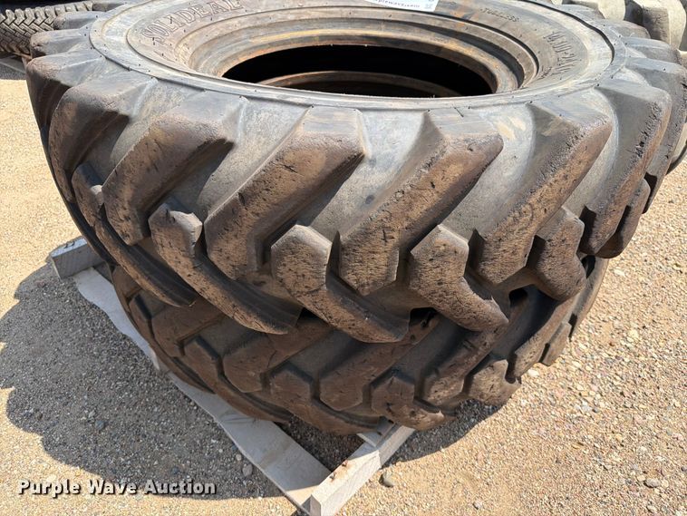 image for item DQ0053 (4) 14.00-24TG tires