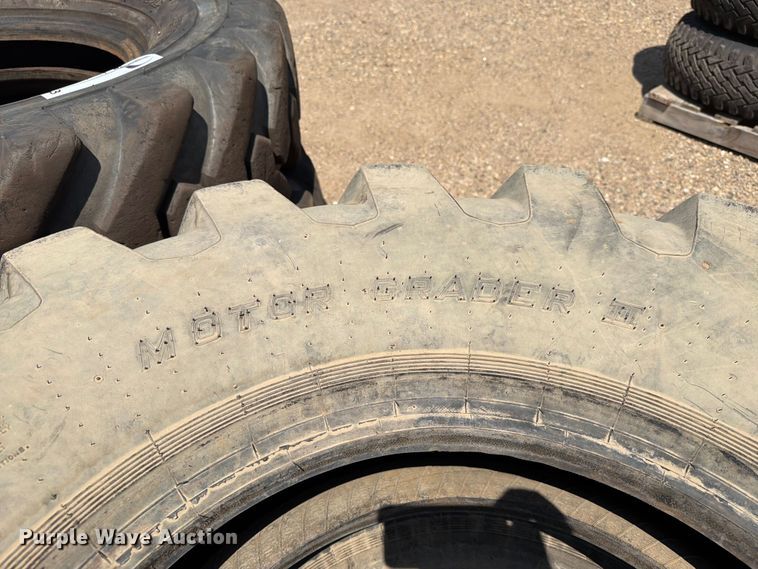 image for item DQ0053 (4) 14.00-24TG tires