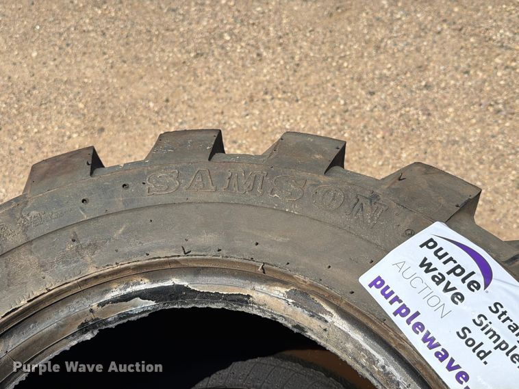 image for item DQ0054 (3) Samson 14-17NHS tires