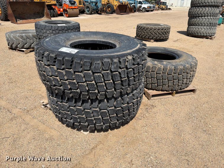 image for item DQ0058 Unicure (3) Unicure 20.5R25 tires