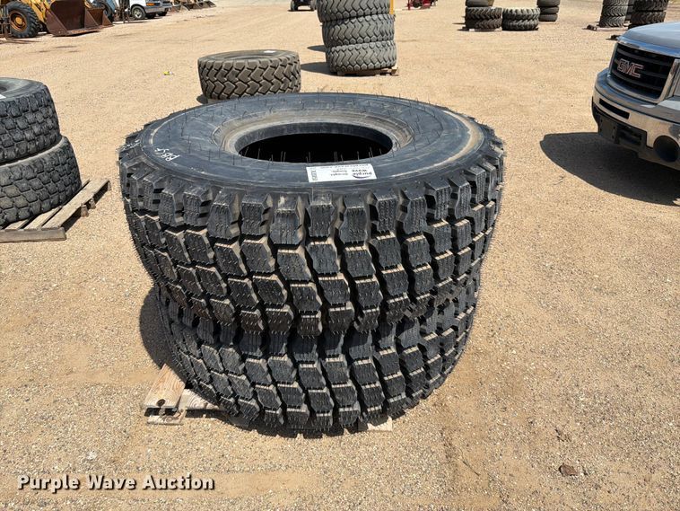 image for item DQ0058 Unicure (3) Unicure 20.5R25 tires