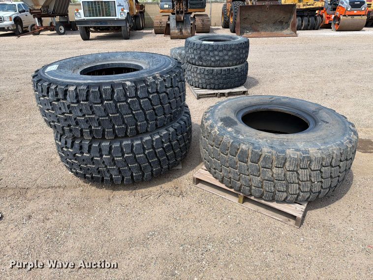 image for item DQ0058 Unicure (3) Unicure 20.5R25 tires