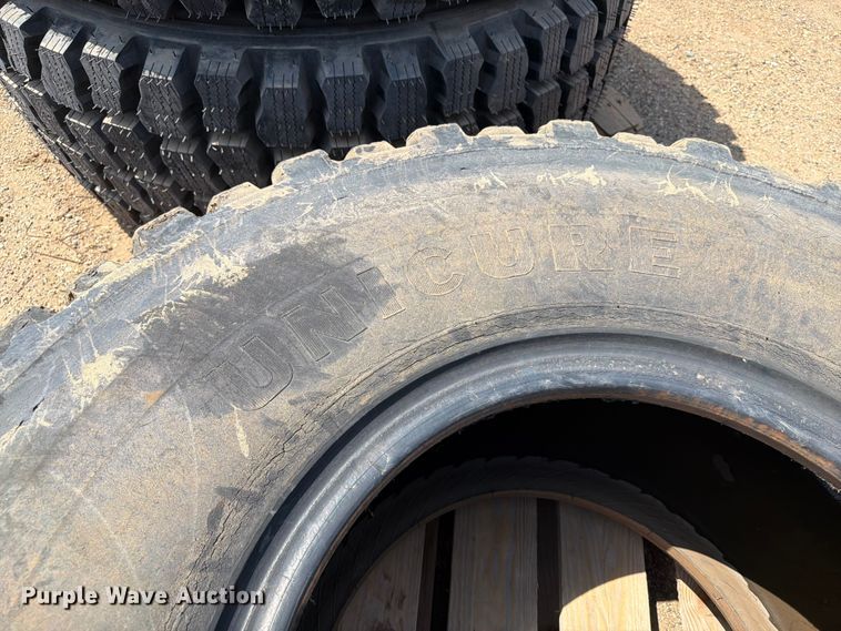 image for item DQ0058 Unicure (3) Unicure 20.5R25 tires
