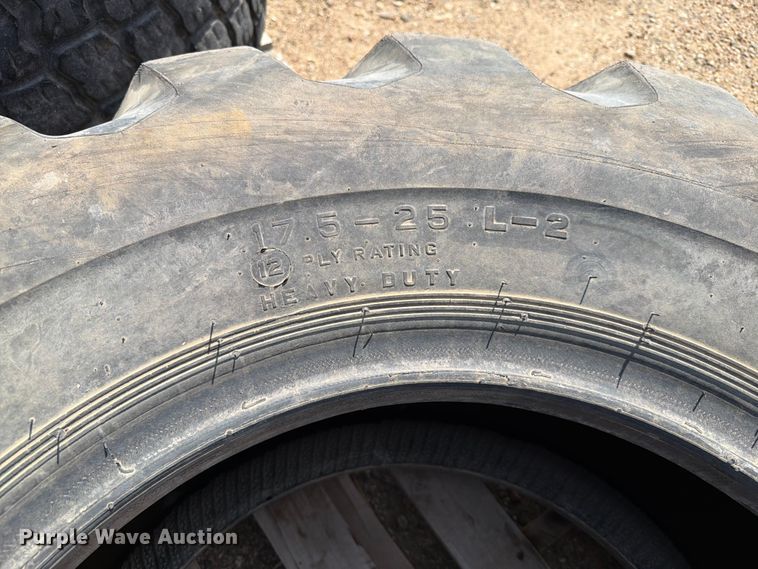 image for item DQ0059 (3) 17.5R25 tires