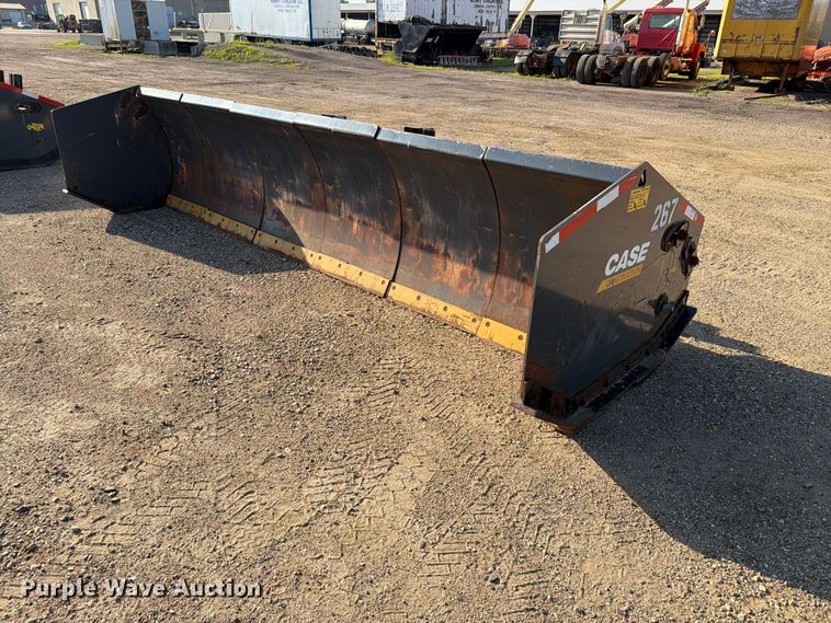 image for item DQ0064 2017 CNH Industrial HD 17 snow pusher