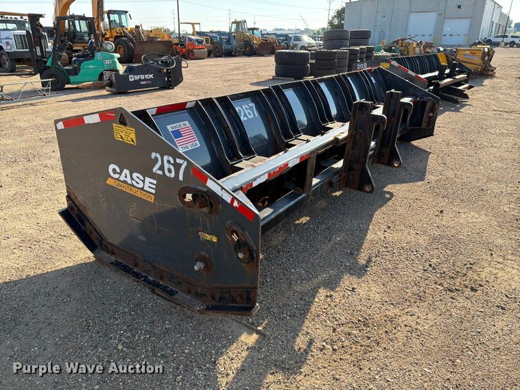 image for item DQ0064 2017 CNH Industrial HD 17 snow pusher