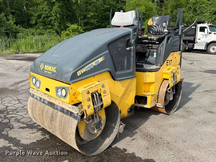 image for item DQ7839 2015 Bomag BW120-SL double drum vibratory roller