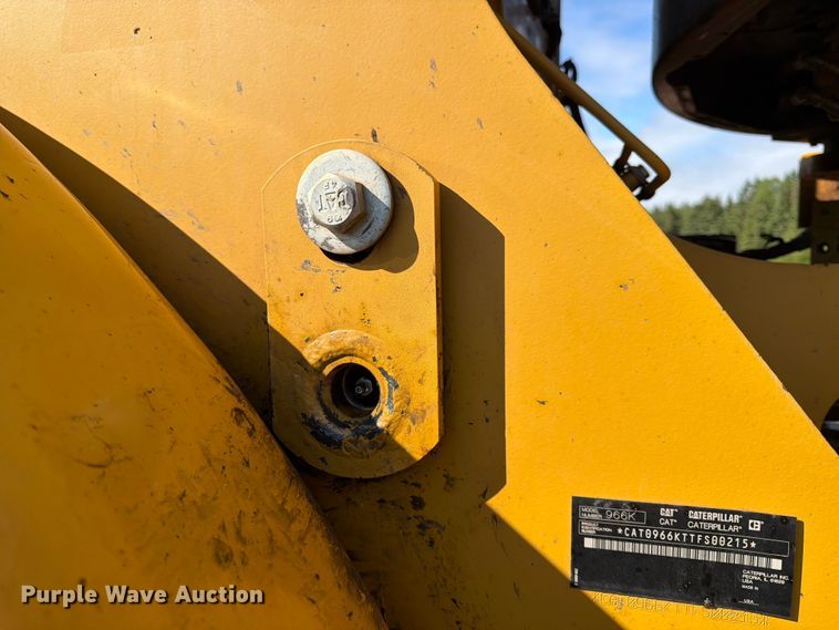 image for item DQ7916 2011 Caterpillar 966K wheel loader