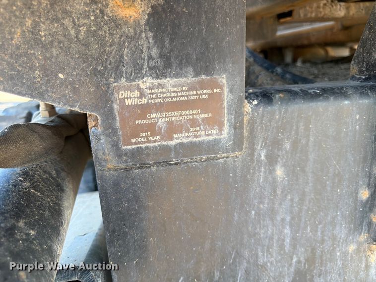 image for item DQ7927 2015 Ditch Witch JT25 directional boring unit