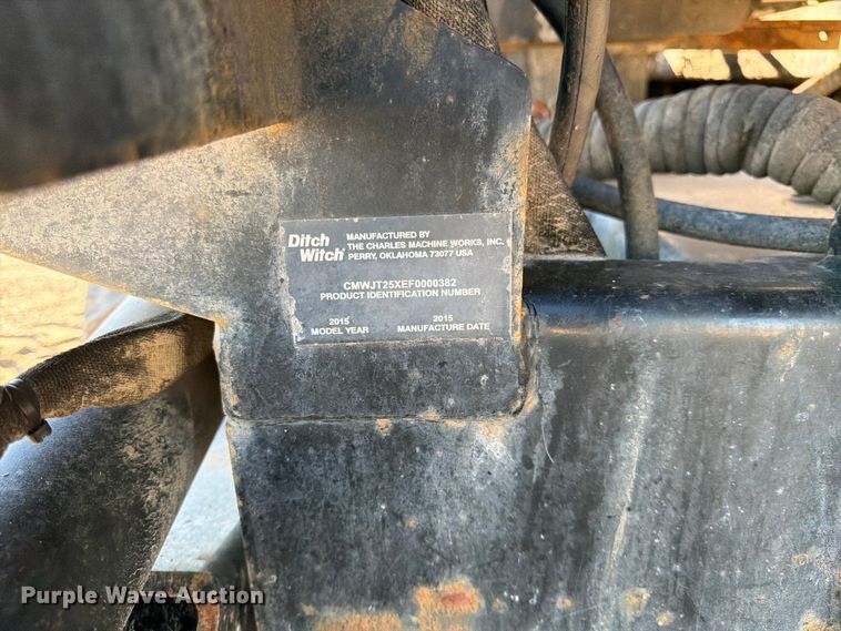 image for item DQ7928 2015 Ditch witch JT25 directional boring unit