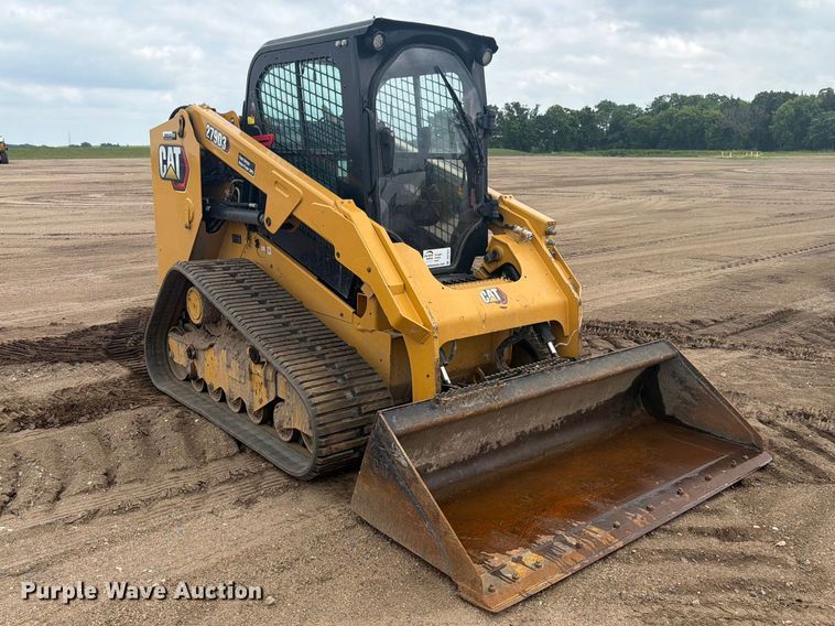 image for item DQ7937 2023 Caterpillar 279D3 XPS tracked skid steer loader