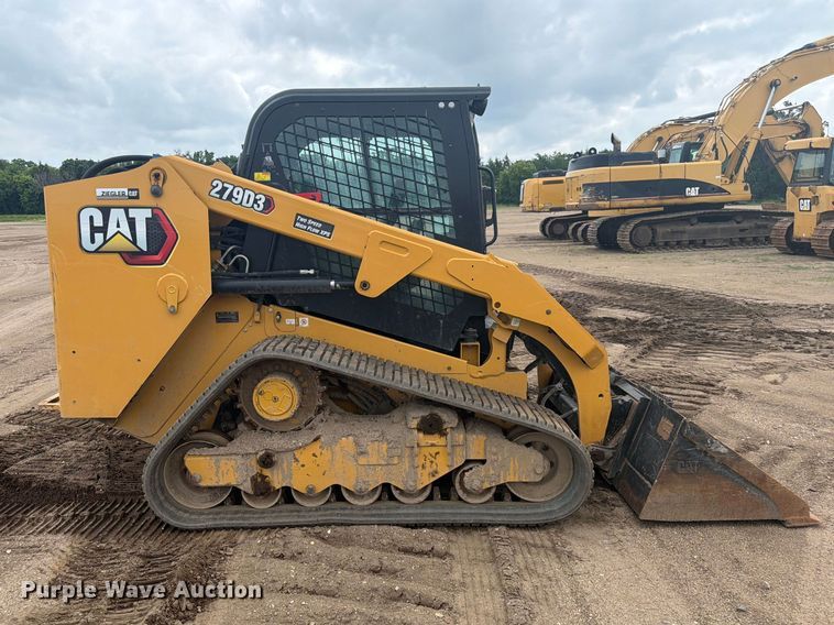 image for item DQ7937 2023 Caterpillar 279D3 XPS tracked skid steer loader