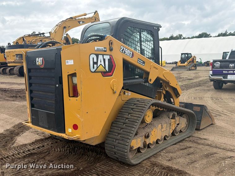 image for item DQ7937 2023 Caterpillar 279D3 XPS tracked skid steer loader