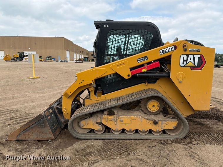 image for item DQ7937 2023 Caterpillar 279D3 XPS tracked skid steer loader
