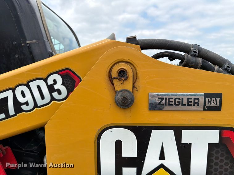 image for item DQ7937 2023 Caterpillar 279D3 XPS tracked skid steer loader