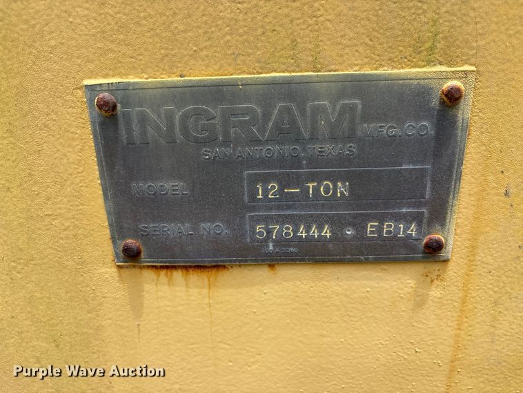 image for item DU6318 Ingram 12-Ton double drum roller