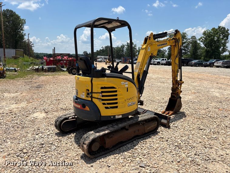 image for item DU6322 2016 Yanmar VIO25-6A mini excavator
