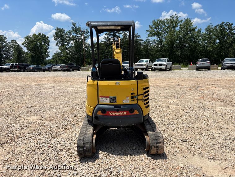 image for item DU6322 2016 Yanmar VIO25-6A mini excavator