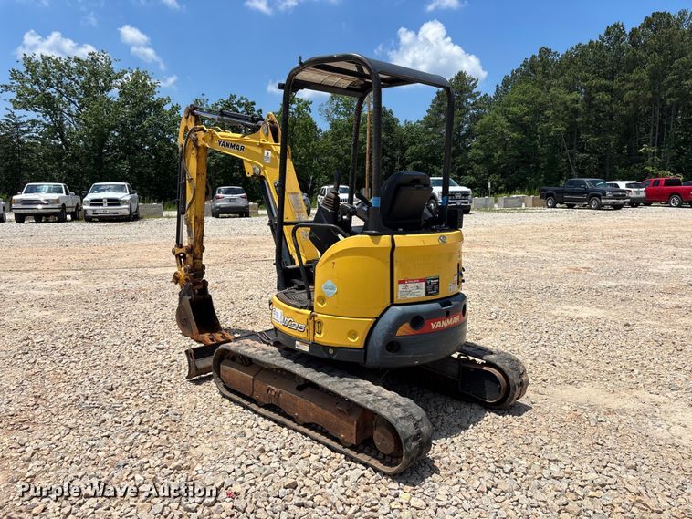 image for item DU6322 2016 Yanmar VIO25-6A mini excavator