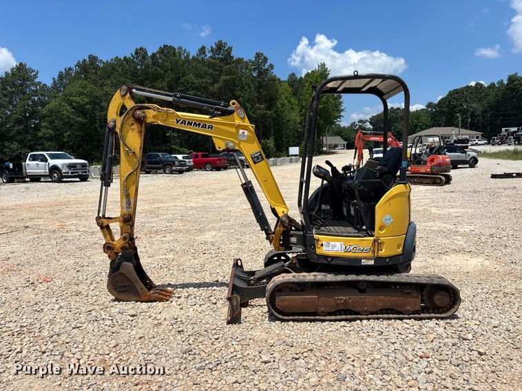 image for item DU6322 2016 Yanmar VIO25-6A mini excavator