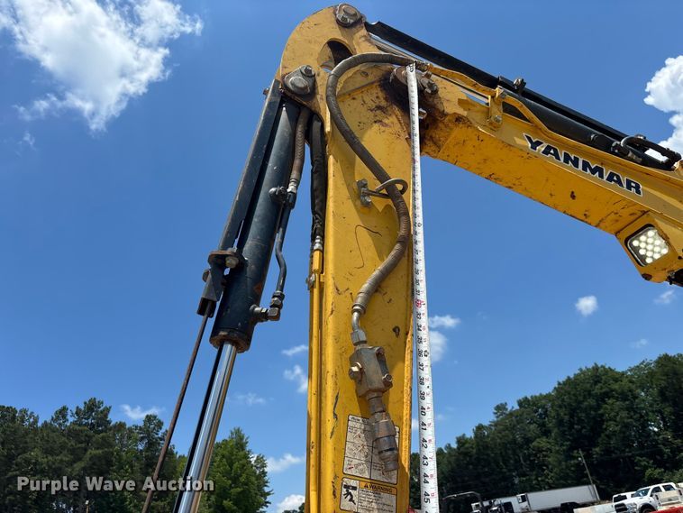 image for item DU6322 2016 Yanmar VIO25-6A mini excavator