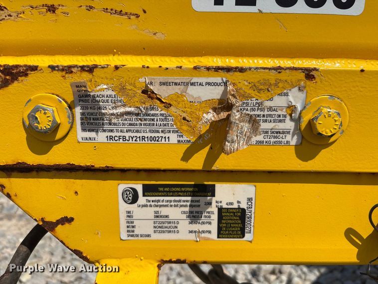 image for item DU6323 2024 Sweetwater LineTamer trailer