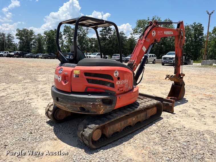image for item DU6339 2019 Kubota KX057-4 mini excavator
