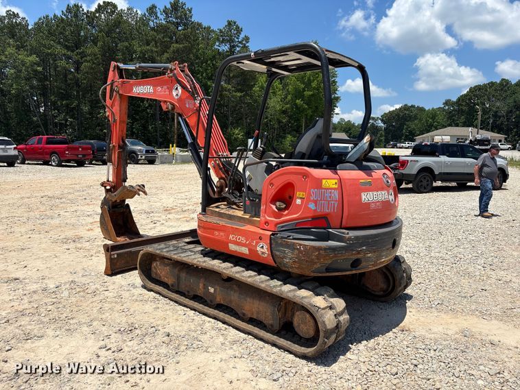 image for item DU6339 2019 Kubota KX057-4 mini excavator