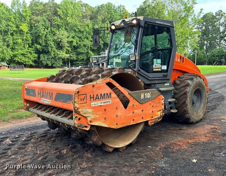 image for item DU6361 2018 HAMM H 10i P combination vibratory roller