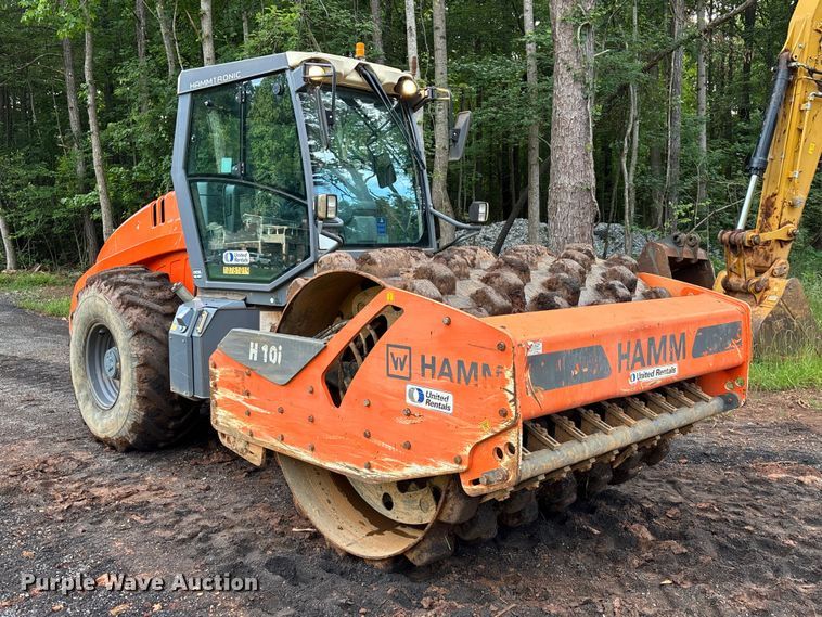 image for item DU6361 2018 HAMM H 10i P combination vibratory roller