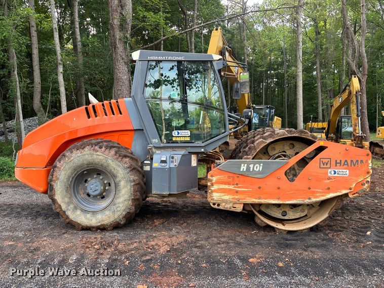 image for item DU6361 2018 HAMM H 10i P combination vibratory roller