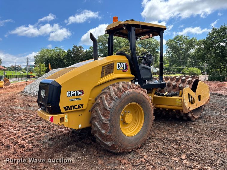 image for item DU6362 2022 Caterpillar CP11 GC single drum vibratory roller