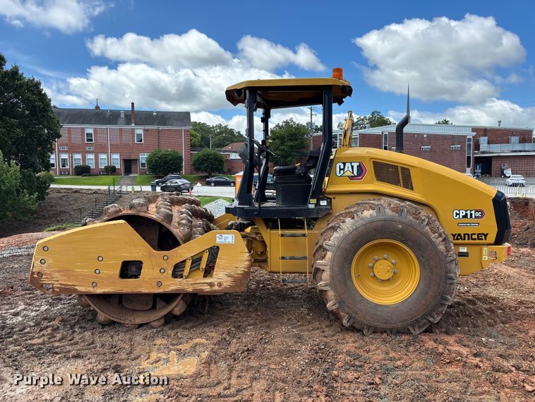 image for item DU6362 2022 Caterpillar CP11 GC single drum vibratory roller