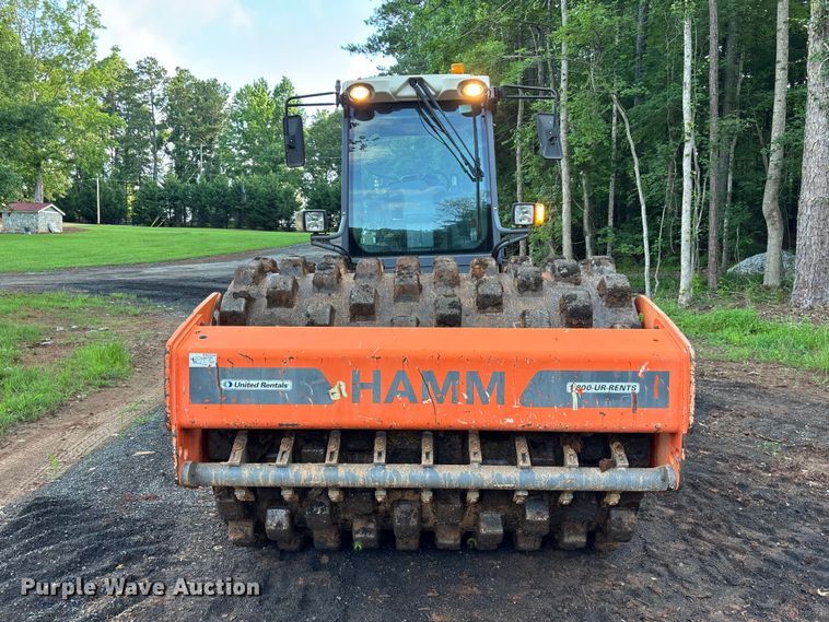 image for item DU6363 2017 HAMM H 10i P single drum vibratory roller