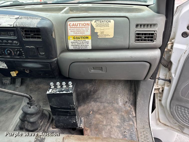 image for item DU6378 2006 Ford F750 Super Duty water truck
