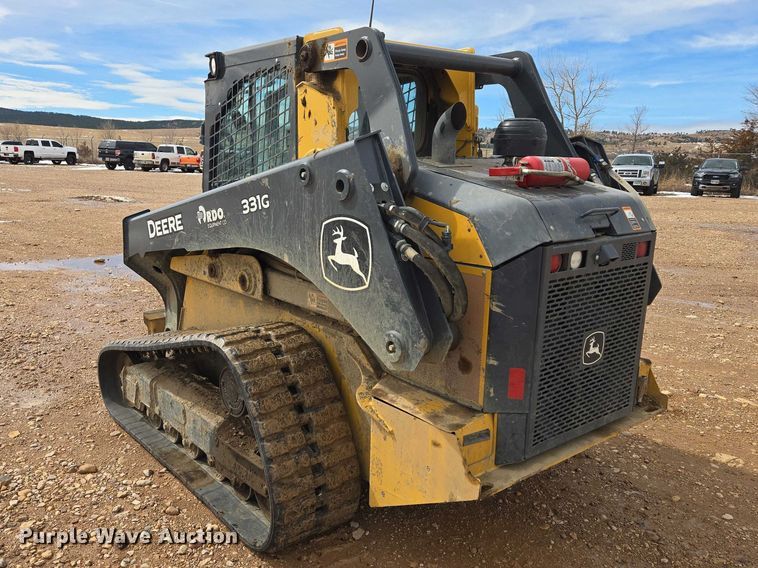image for item EB1368 2021 John Deere 331G tracked skid steer loader