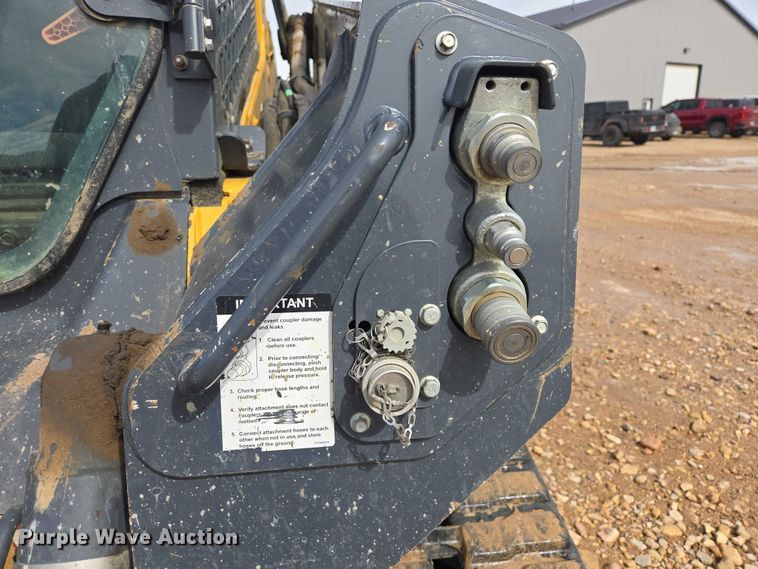 image for item EB1368 2021 John Deere 331G tracked skid steer loader