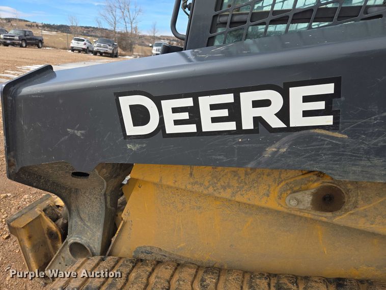 image for item EB1368 2021 John Deere 331G tracked skid steer loader