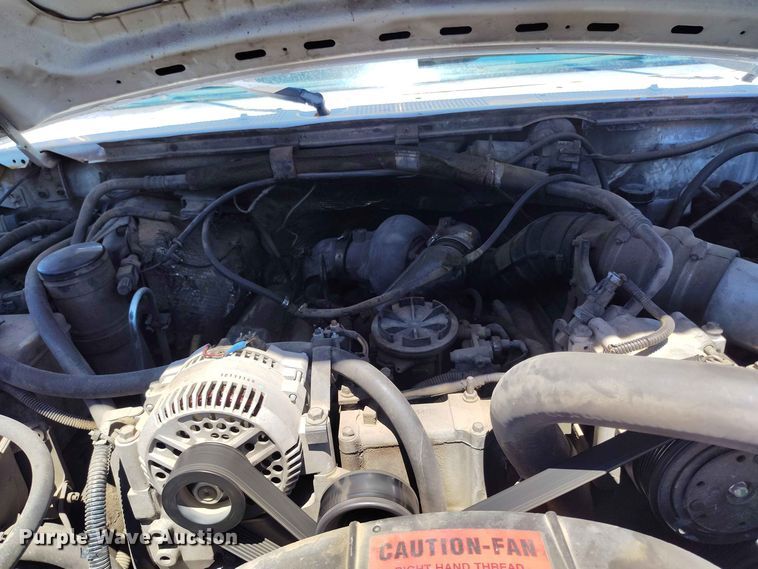 image for item ED0164 1997 Ford F450 Super Duty flatbed truck
