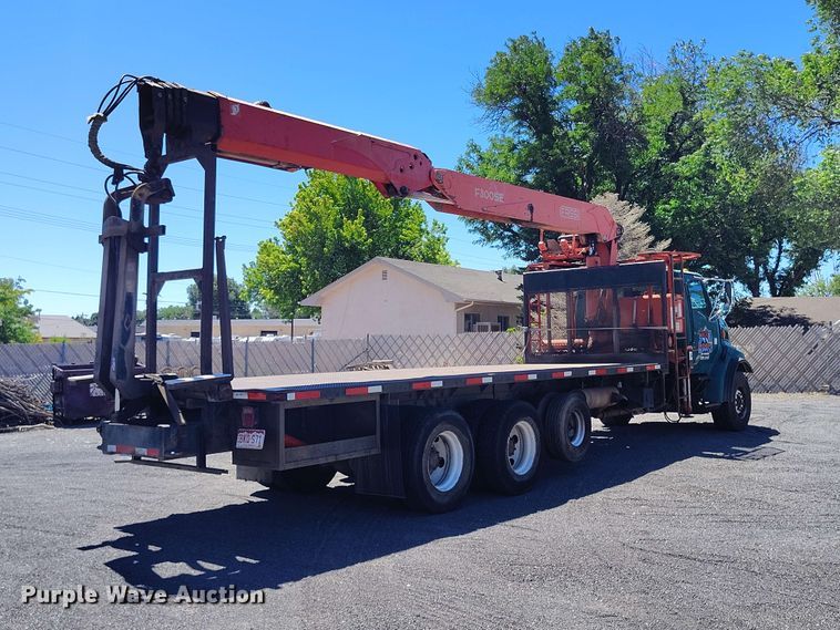 image for item ED0167 1998 Ford LT9000 crane truck